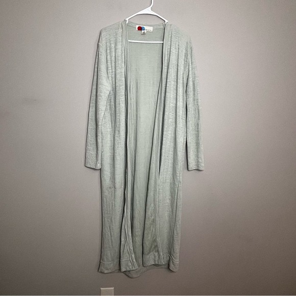 Free People Light Gray Cardigan Sweater - Picture 6 of 10